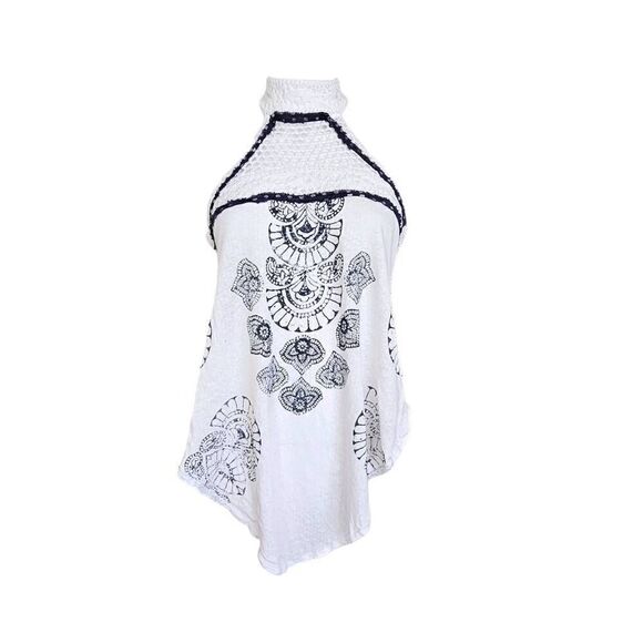 Free People Tops - free people mandolin crochet tank top